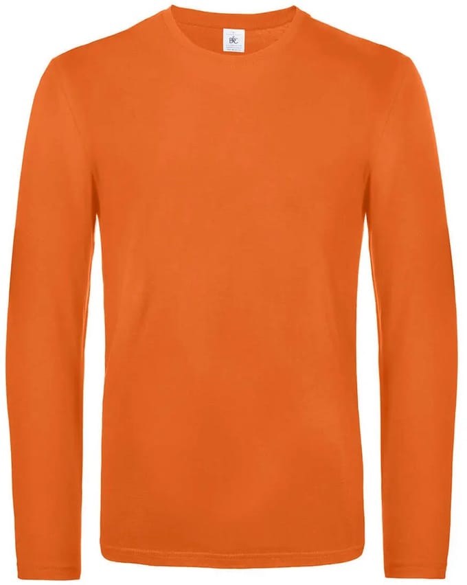 T-shirt met lange mouwen B&C E190