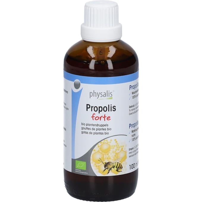 Physalis® Propolis Forte Plantendruppels Bio 100 Orale druppels