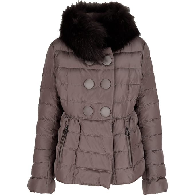 Moncler Donsjack met Bont - '10s