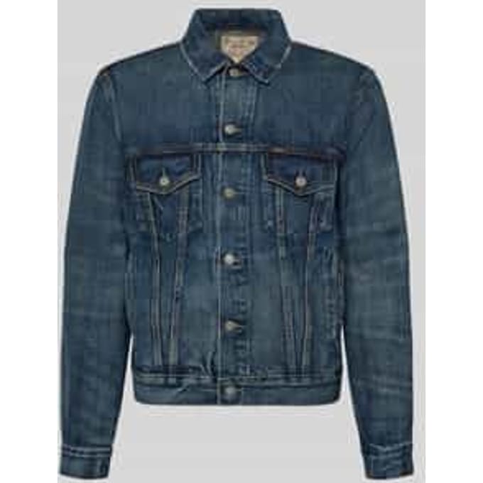 Regular fit jeansjack van pure katoen model 'ICON'