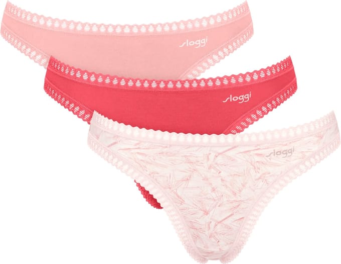 Sloggi GO Crush String C3P Dames Onderbroek - ROOD