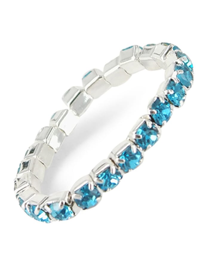 Stretch ring blauw