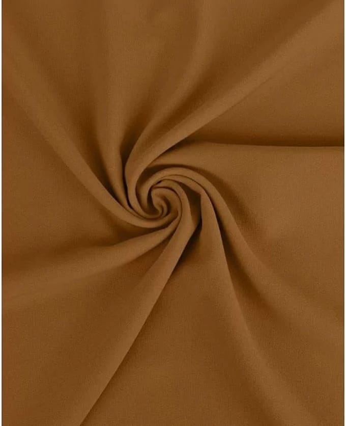 Texturé stof uni - Camel 1352 - 1 meter