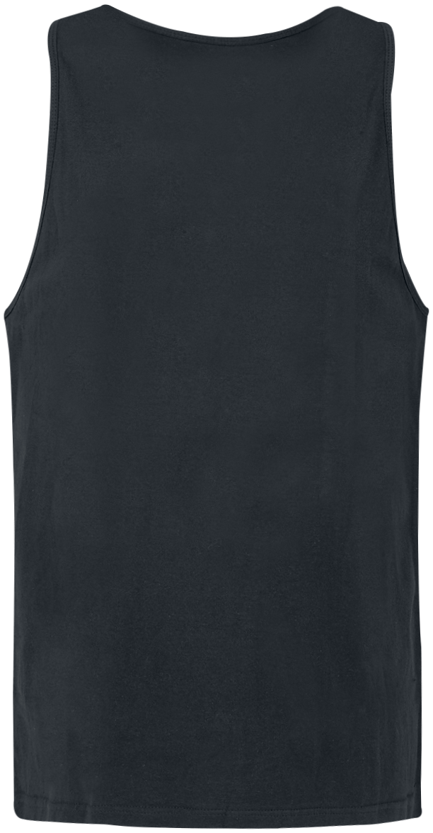 Sprüche - Fun Tanktop - Let's Rock - S tot L - voor Mannen - zwart