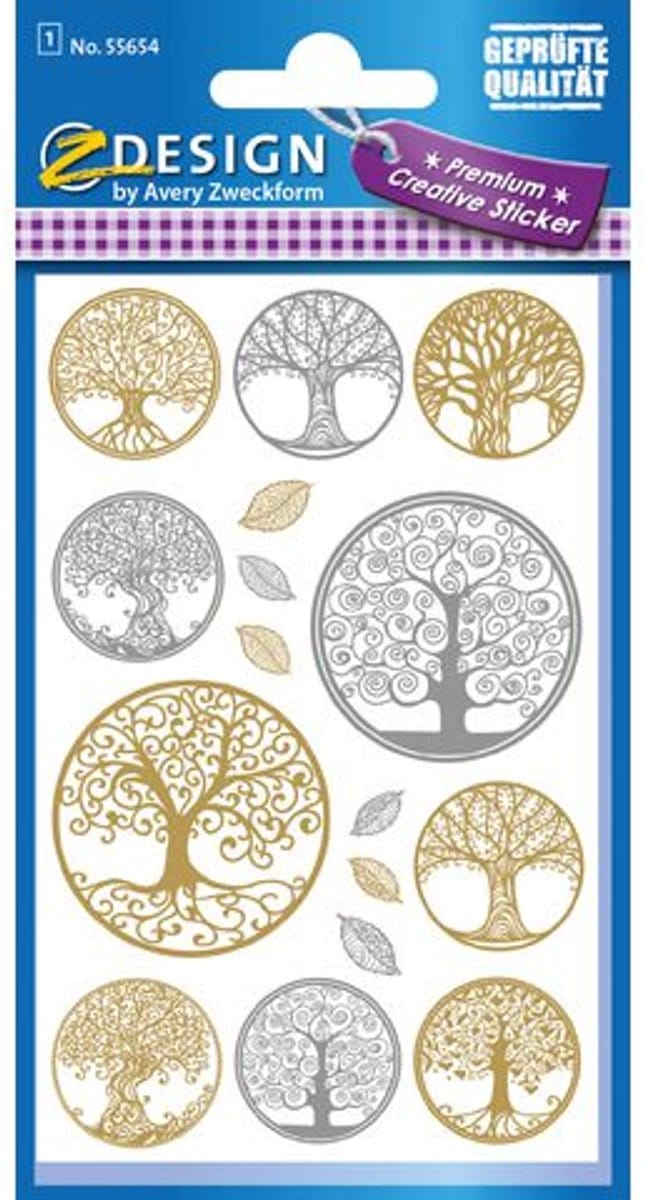 Foliesticker Z-design Boom des levens - pakje à 1 vel