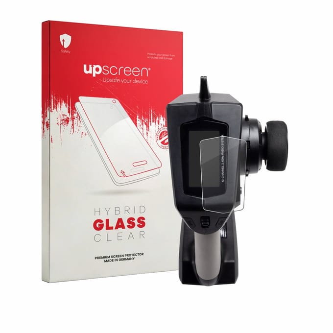 upscreen - Screenprotector voor Spektrum DXC Plus - Folie Beschermfolie Beschermglas transparant