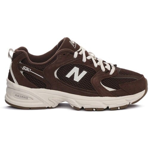New Balance 530 Sneakers Dames - Bruin - Maat 38 - Synthetisch, Textil
