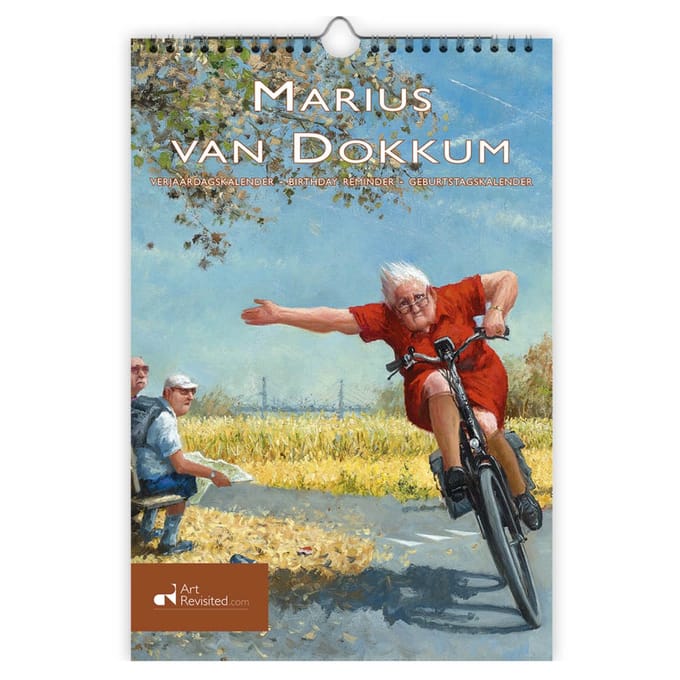 Marius van Dokkum Verjaardagskalender - Turbo - A4