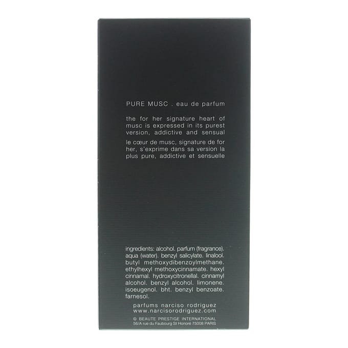 Eau de Parfum Narciso Rodriguez Eau De Parfum Pure Musc Pour Elle 100 ml