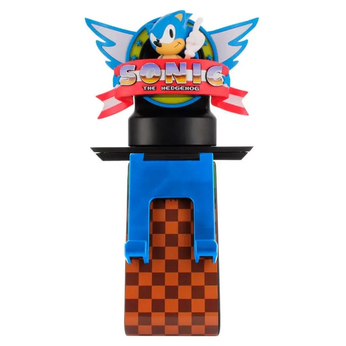 Cable Guys 20cmSEGA: Classic Sonic Light Up Ikon Phone and Device Charging Stand - Miscellaneous Accessoires voor spelconsole