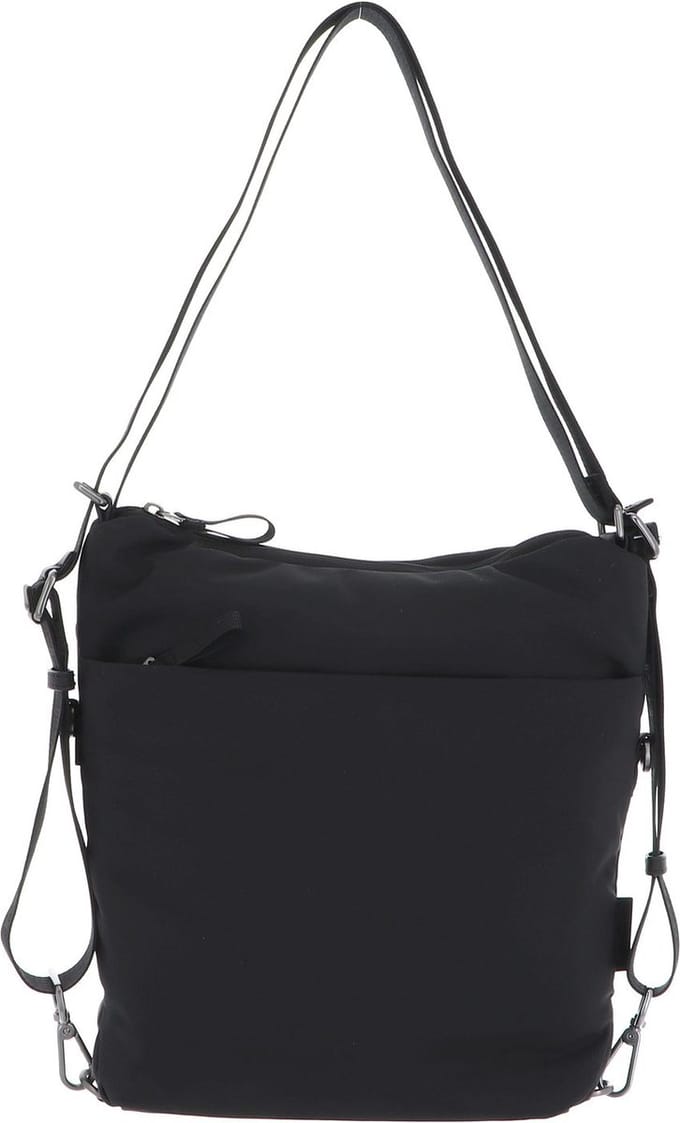 JOST Schoudertas Rugzak Falun 2-Way-Bag Black Zwart