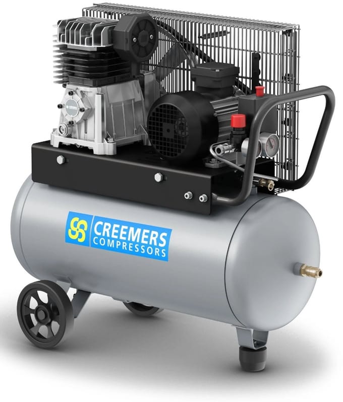 CREEMERS 254-50 Mobiele Compressor 50 liter - 10 bar
