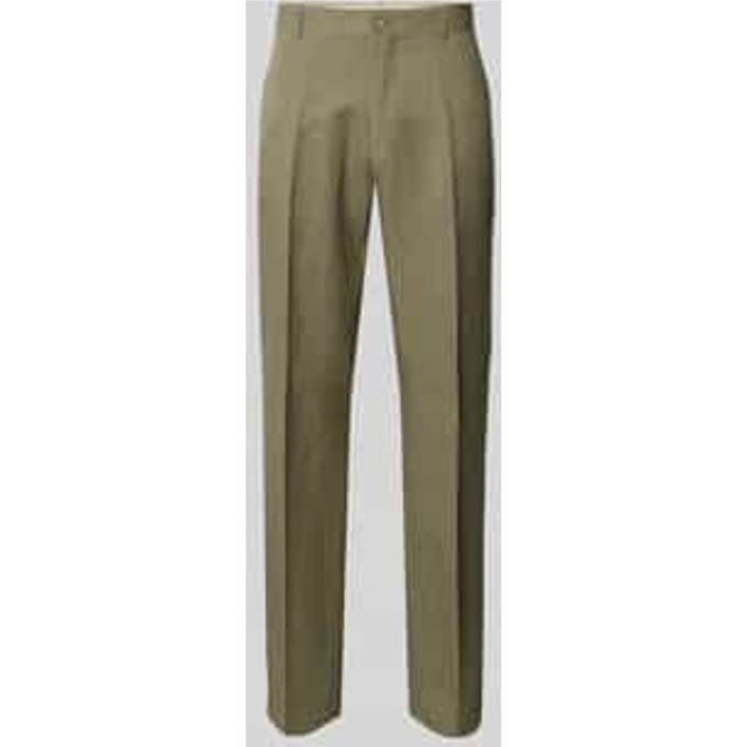 straight fit stoffen broek van Lyocellmix Model 'Myron'