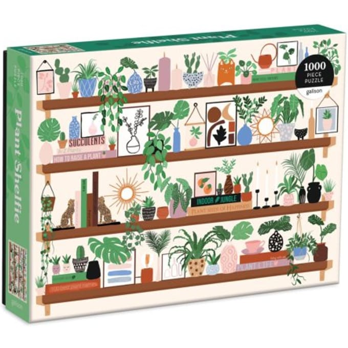 Plant Shelfie 1000 Piece Puzzle - Galison