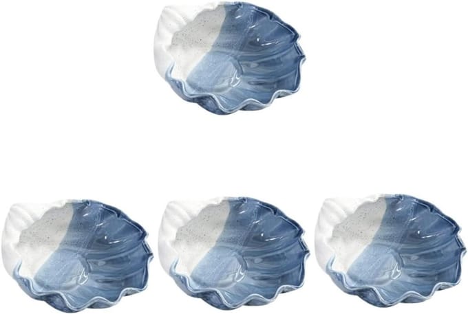 Opbergbakjes Set - Sieraden Schotels - Bureau Organiseren - Schelp Design - 20x9cm - As Shown