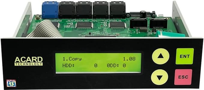 Disc Kopiëer Controller - Blu-ray DVD CD - Snel Dupliceren - Standalone Werking - 525 inch