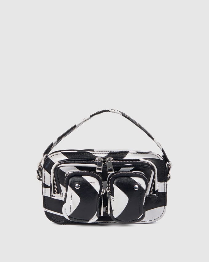 Helena Savanna Zwarte Streep Tas
