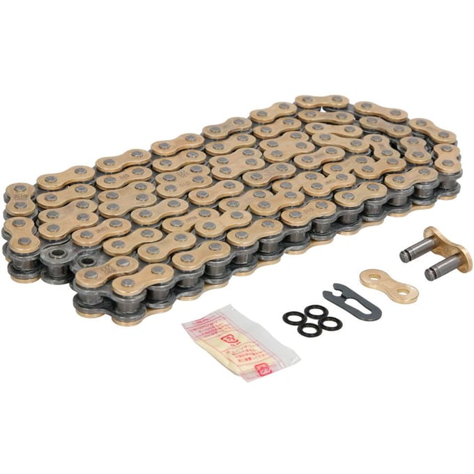 Motorfiets rolketting D.I.D 520Vx3(G&B) X 110 Mail. Fj