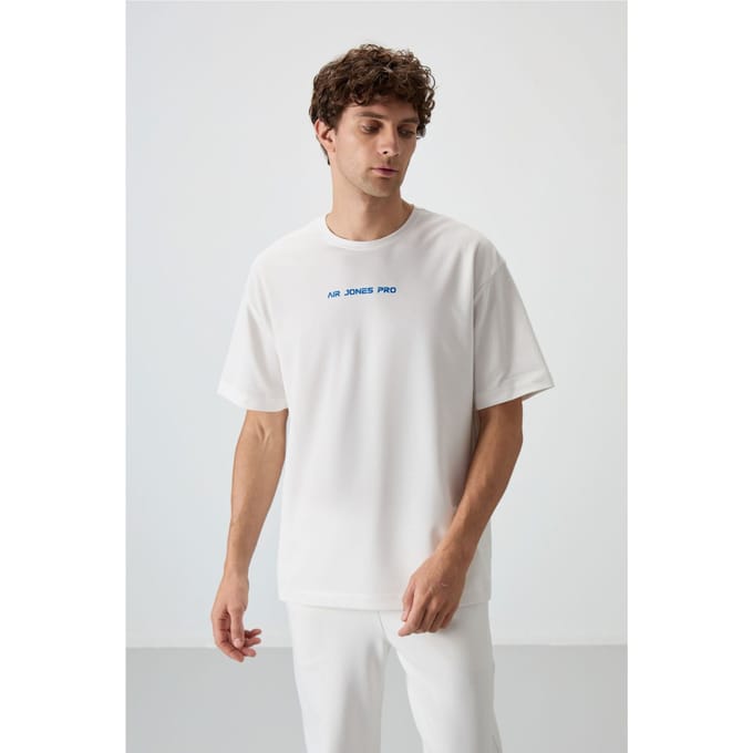 Oversized Geprinte Crew Neck T-shirt