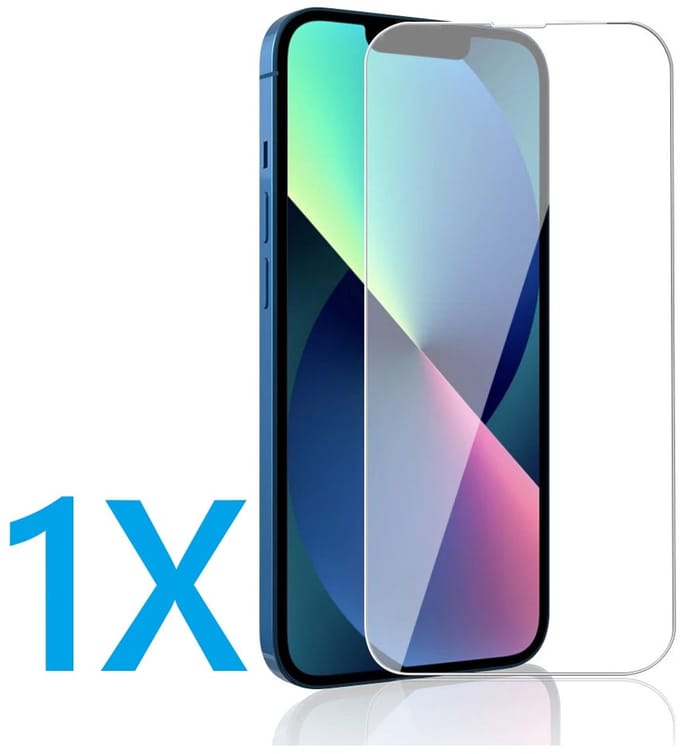 Glasplaatje Geschikt voor: Apple iPhone 16E / 17E - 1x Screenprotector - screen protector - glas - bescherm - beschermglas