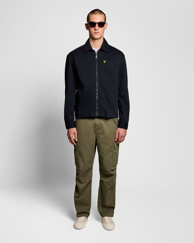 Zip-up overshirt Lyle & Scott Enzyme