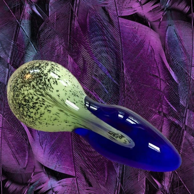 Shiri Zinn | Blauw Glazen Buttplug | Unieke Buttplug Kopen?