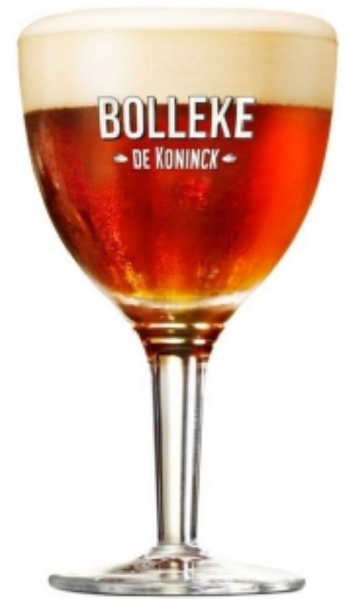 De Koninck Bolleke Voetglas Bierglas 25cl