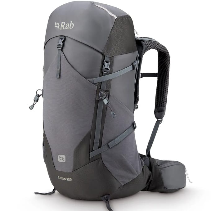 RAB Exion 38 Backpack - 31-40L Tourpack - Anthracite/Graphene