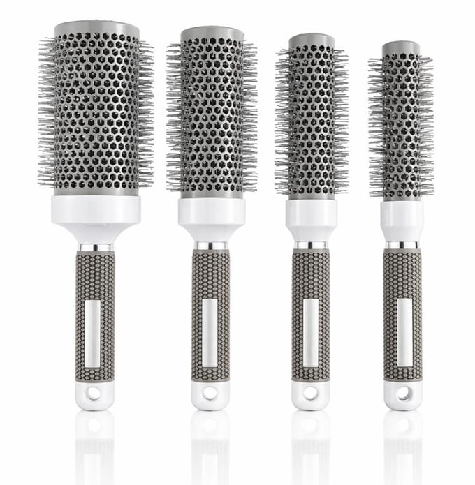 Föhnborstel Set 3-delig – Ronde Haarborstels Keramisch 25/32/45 mm – Volume Borstel – Professionele Styling Borstel