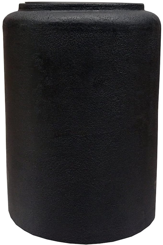 Plantenbak Horsens | Small | rough black | Ø37 x H50 cm