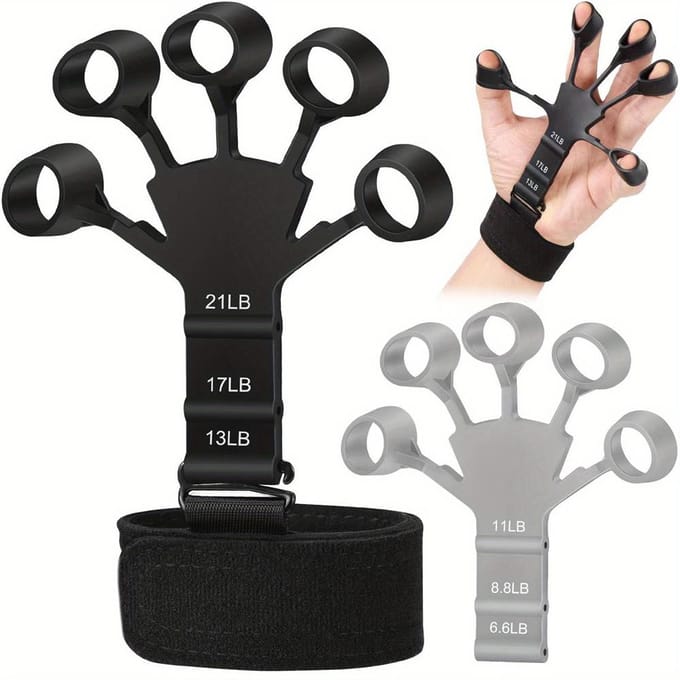 Oefening Vinger 5 Vinger Siliconen Pols Puller Stretching Tool Vinger Trainer Hulpmiddelen Hand Training Kracht Oefening