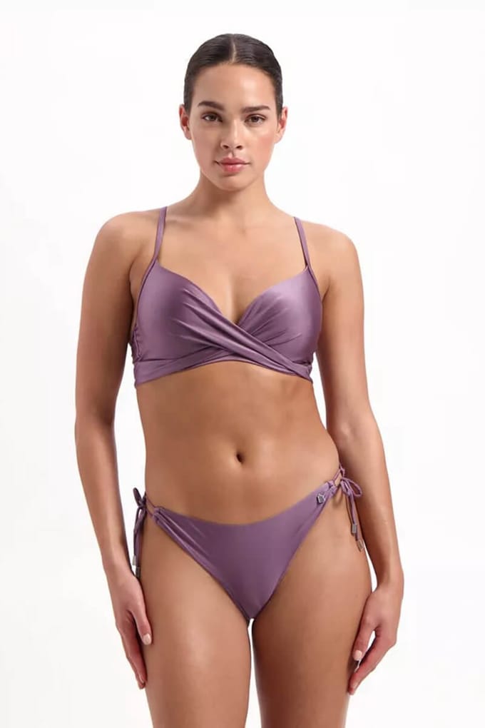 Beachlife Bikinitopje - Plum - Maat 36C