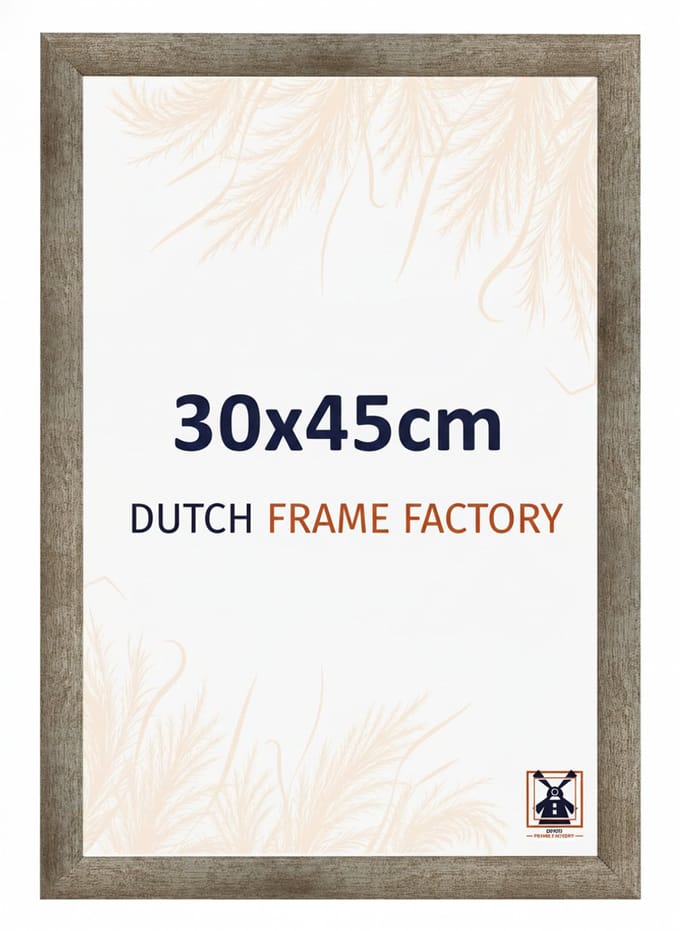 Fotolijst 30x45 cm - MDF - Metaal Vintage - Benno