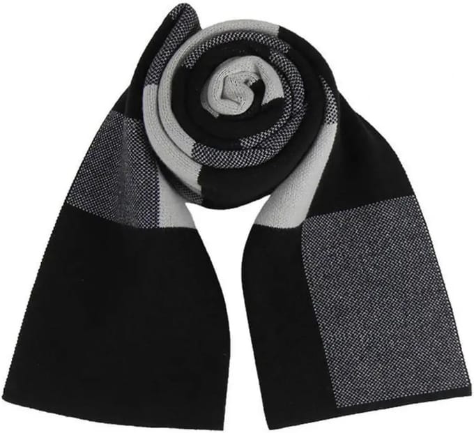 Dames Sjaal - Warme Wrap - Casual Draag - Zachte Gebreide - Plaid Patroon - Multicolor