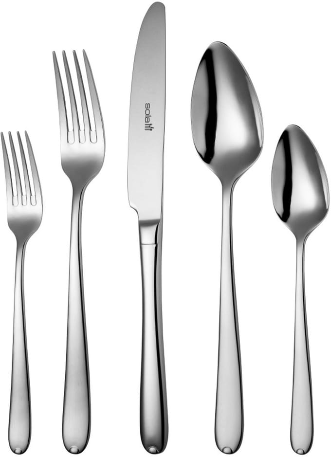 Sola Fleurie Bestekset 6 persoons - 50 delig - Edelstaal 18/10
