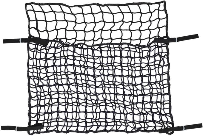 QHP - Slowfeeder hooinet Two-sided - Zwart - M: 90 cm x 60 cm