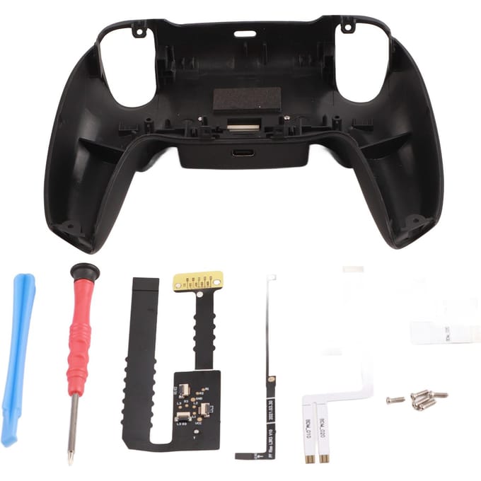 Controller Achterkant Schaal Paddle Burst Mapping Functie Gamepad Dubbele Achterknop Bevestigingsbehuizing voor zwart