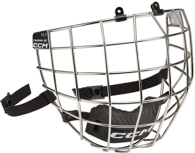 CCM 580 Facemask Chrome L
