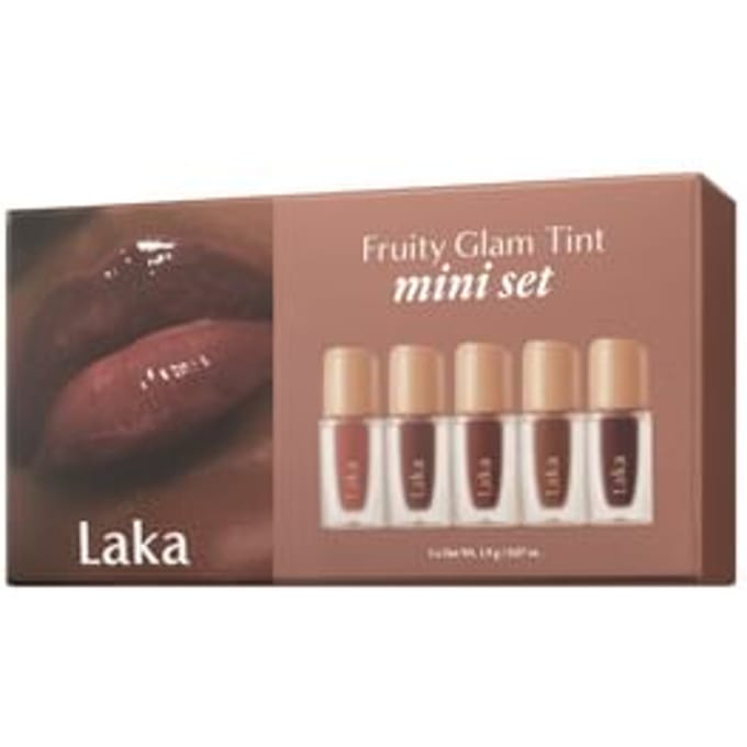 Laka - Fruity Glam Tint Mini Set 5 pcs
