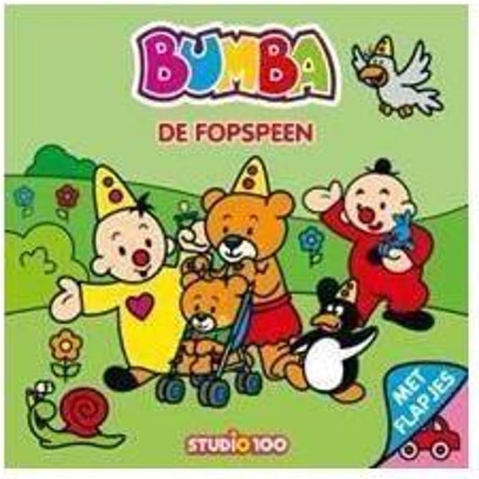 Studio 100 Bumba De fopspeen Kartonboekjes Baby- en peuterboeken