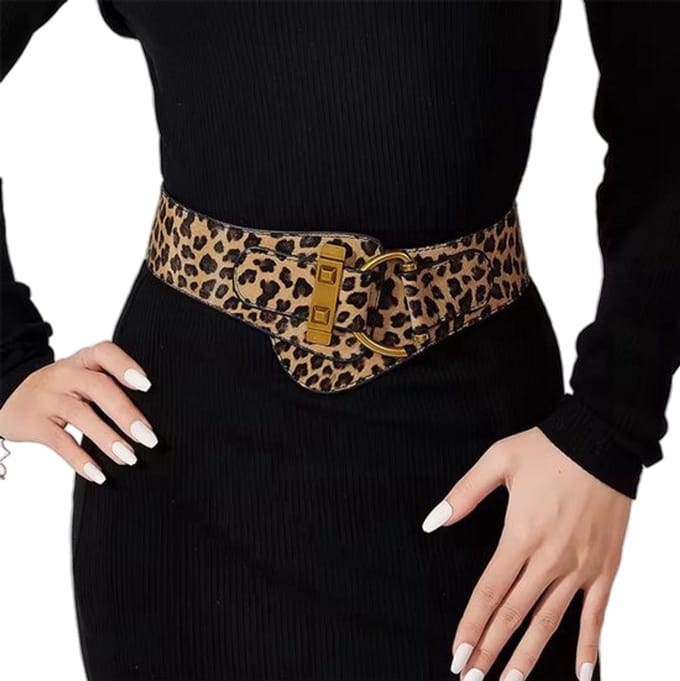 Elastische taille riem - Modieus - Casual - Fashion - Heup - 85CM - Knoop