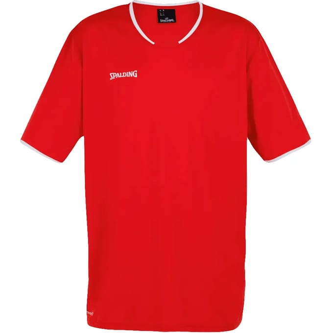 Move Shooting Shirt Korte Mouw Rood/Wit