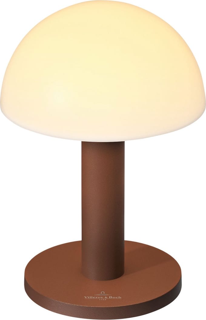 Villeroy & Boch tafellamp | Bergamo | Oplaadbaar | Roest