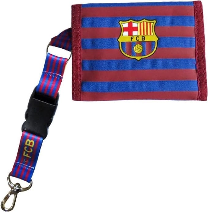 Fc Barcelona Portemonnee Strepen Rood/blauw