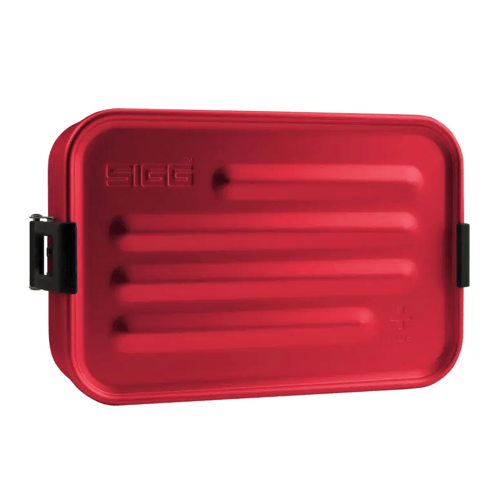 SIGG | Metal Food Box Plus Small 0.8L red | Lunchbox
