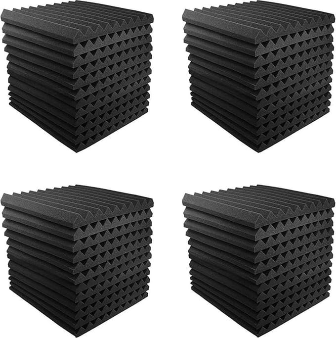 Schuimpanelen, Studio wig Tegels, Geluid Panelen Wiggen Geluiddicht Geluidsisolatie 12