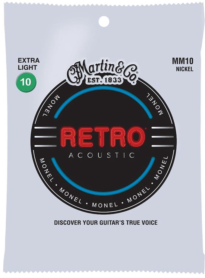 Martin & Co acoustic strings monel extra light 10-47