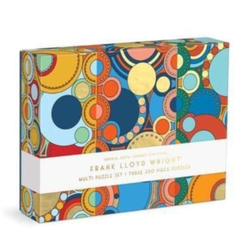 Frank Lloyd Wright Imperial Hotel Multi Puzzle Set - Galison