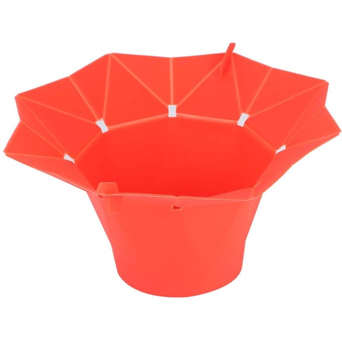 Opvouwbare Magnetron Popcorn Kom DIY Siliconen Popcorn Maker Machine Thuis Keukengereedschap Rood red