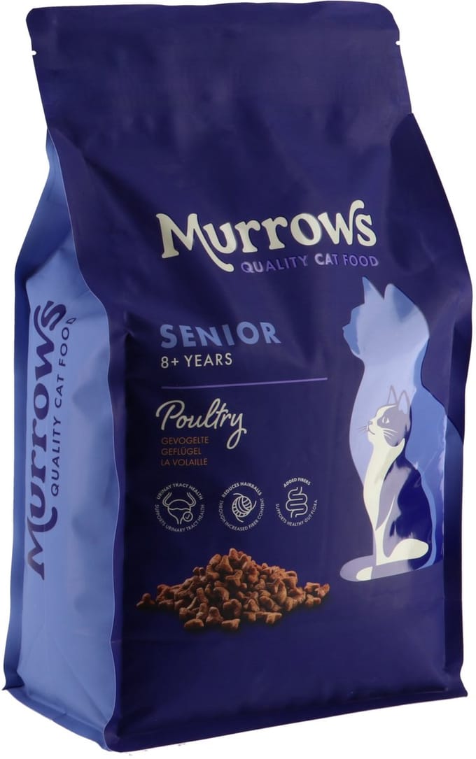Murrows Senior Gevogelte - Kattenvoer - 2 kg